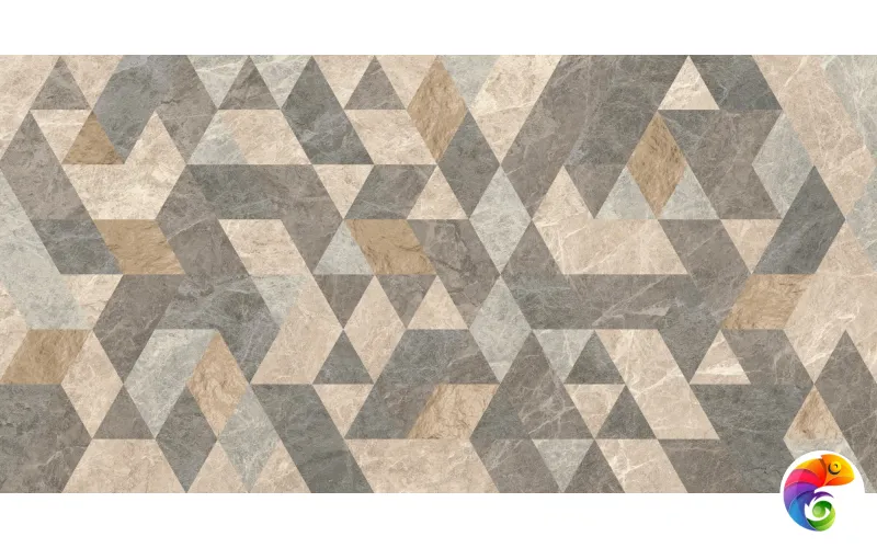 Керамогранит Vitra Marmostone декор Микс Гео K951329LPR01VTEP LPR 60X120 (1,44)