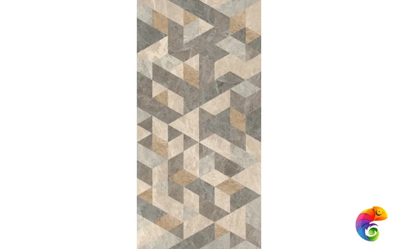 Керамогранит Vitra Marmostone декор Микс Гео K951329LPR01VTEP LPR 60X120 (1,44)