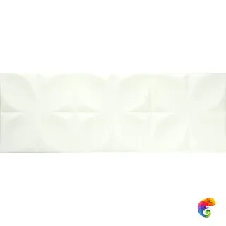 Плитка Fanal Albi Blanco Flor 90 31,6x90