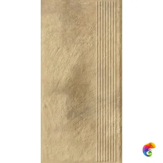 Ступень Ceramika Paradyz Eremite Beige Stopnica Prosta Struktura Mat 30x60 (1,44)