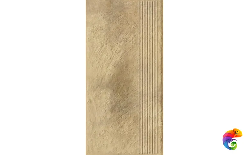 Ступень Ceramika Paradyz Eremite Beige Stopnica Prosta Struktura Mat 30x60 (1,44)