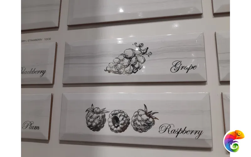 Декор Monopole Fruit Laguna Raspberry 10x30