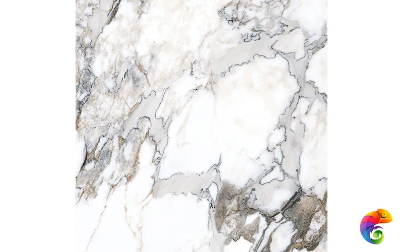 Керамогранит Marble-X Бреча Капрайа Белый Лаппато Рект 60x60 (1,44)