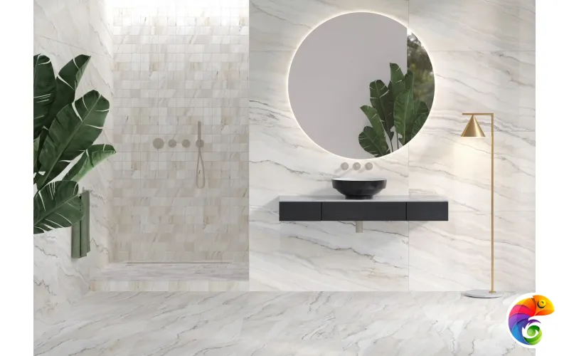 Керамогранит Vitra Marbleset Арабескато норковый K951303LPR01VTE0 LPR 60x60