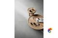 Керамогранит Vitra FlakeCement Серый МатR10A 60x120 (1,44)