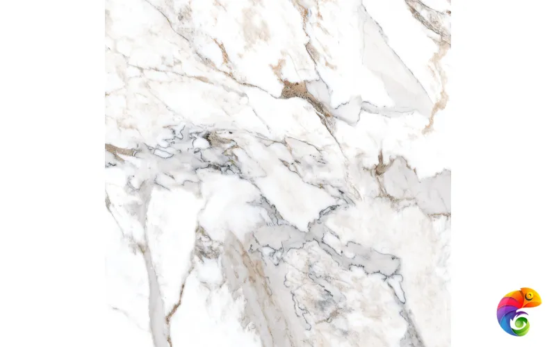 Керамогранит Marble-X Бреча Капрайа Белый Лаппато Рект 60x60 (1,44)