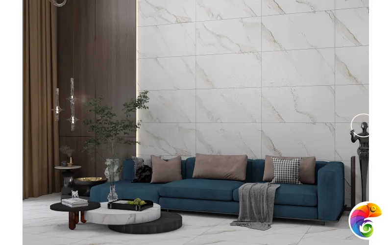 Керамогранит Realistik Clear White Grit Granula 60x120