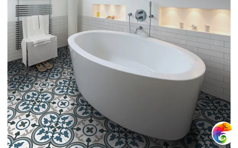 Керамогранит Keros Barcelona Blanco P 25x25 (1)