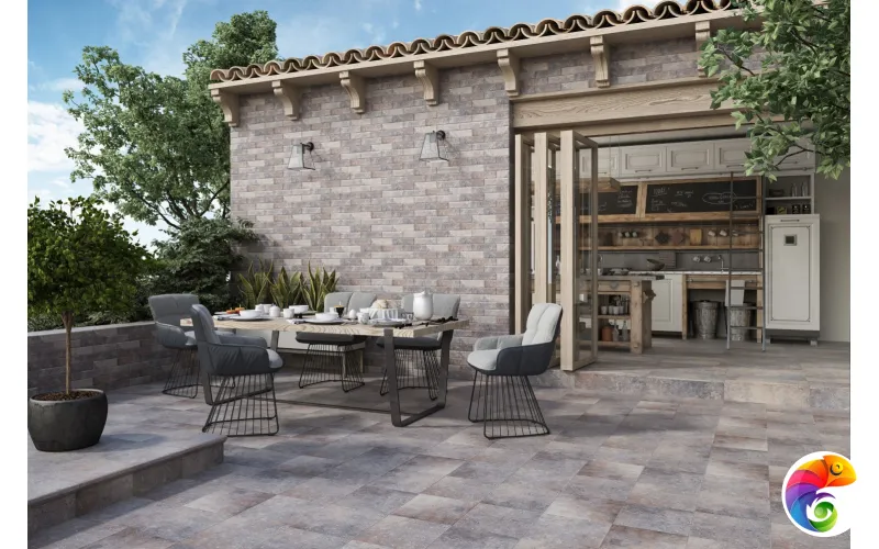 Плитка базовая Ceramika Paradyz Viano Grys Klinkier 30x30 30x30х0,85 (1,26)