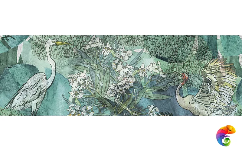 Панно Ceramika Konskie Botanica Rett Decor (3) 75x75