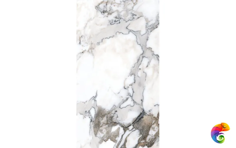 Керамогранит Vitra Marble-X Бреча Капрайа Белый Лаппато Рект K949761LPR01VTET 60x60 (1,80)