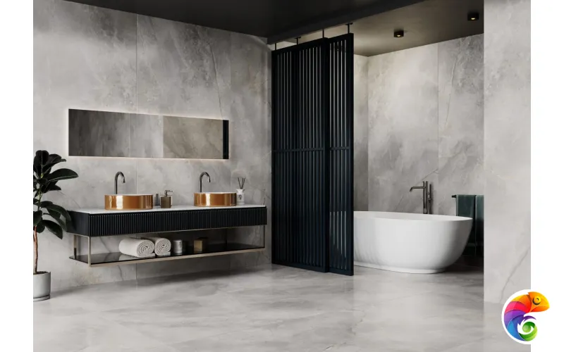 Керамогранит Cerrad Maxie/Stonemood Silver Rect 159,7х79,7 (1,27)