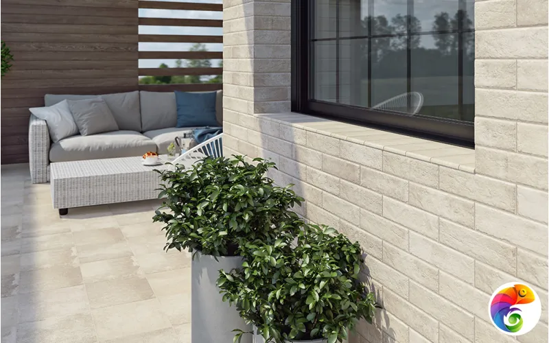 Плитка базовая Ceramika Paradyz Scandiano Beige klinker 29,5х29,5 (1,22)