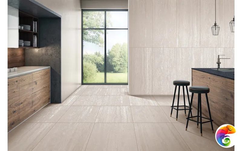 Керамогранит Realistik Juliette Travertino Beige Grit Granula 60x120