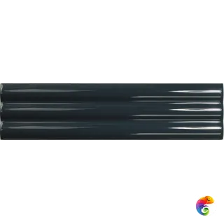 Плитка DNA Match Curved Midnight Blue Gloss 6,25х25