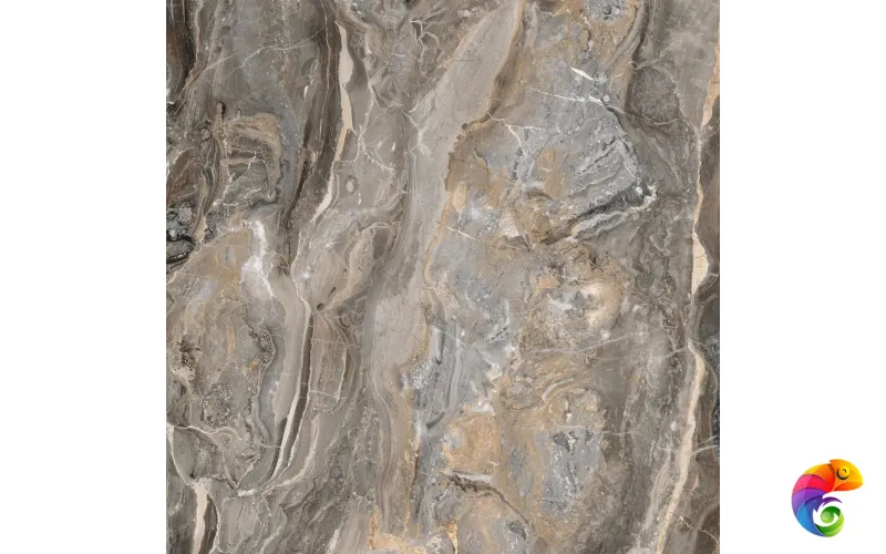 Керамогранит Vitra Marbleset Оробико темный греж K951304LPR01VTE0 LPR 60x60 (1,44)