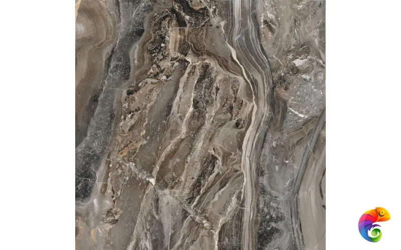Керамогранит Vitra Marbleset Оробико темный греж K951304LPR01VTET LPR 60x60 (1,80)