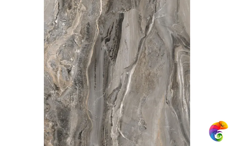 Керамогранит Vitra Marbleset Оробико темный греж K951304LPR01VTE0 LPR 60x60 (1,44)
