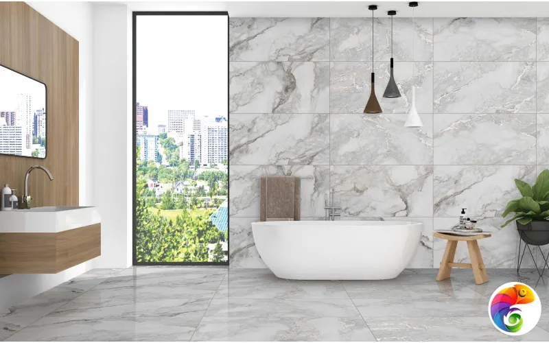 Керамогранит Realistik Prime White Lapato Carving 60x120 (1,44)