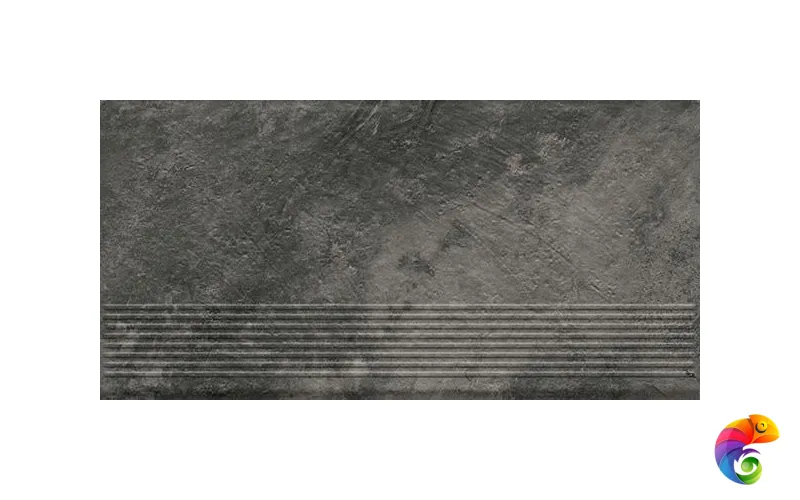 Ступень Ceramika Paradyz Ardis Dark Stopnica Prosta Struktura Mat B1a 30x60 (1,44)