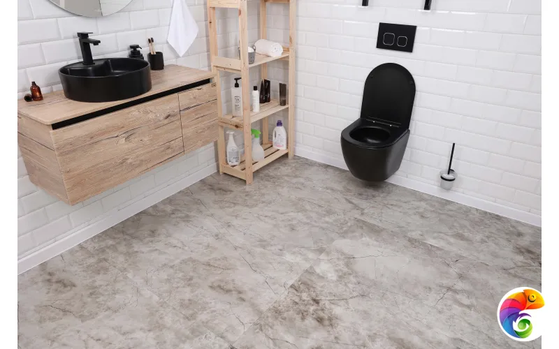 Керамогранит Realistik Cordelia Crystal Grey Stonelo Carving 60x120