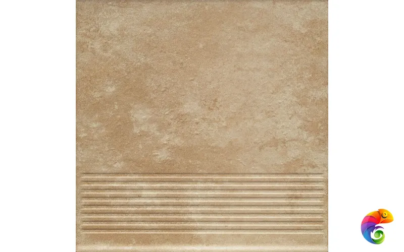 Ступень Ceramika Paradyz Ilario Beige Stopnica Prosta B1a 30x30 (1,17)