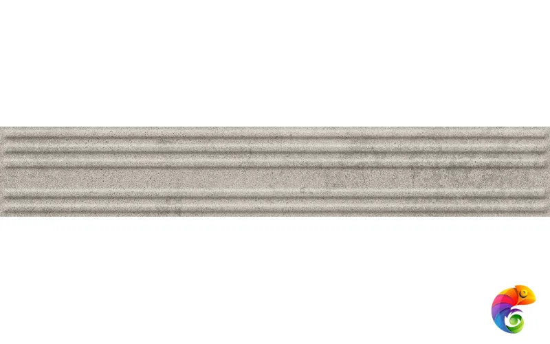 Плитка фасадная Ceramika Paradyz Carrizo Grey Elewacja Struktura Mat B1a 39,7x6,5 (0,77)