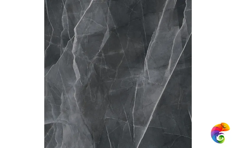 Керамогранит Vitra CityMarble калакатта блэк LPR 60x60 (1,80)