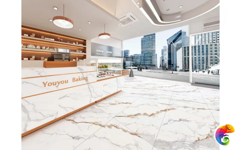 Керамогранит Realistik Delhi Polished Gold Carving 60x120 (1,44)