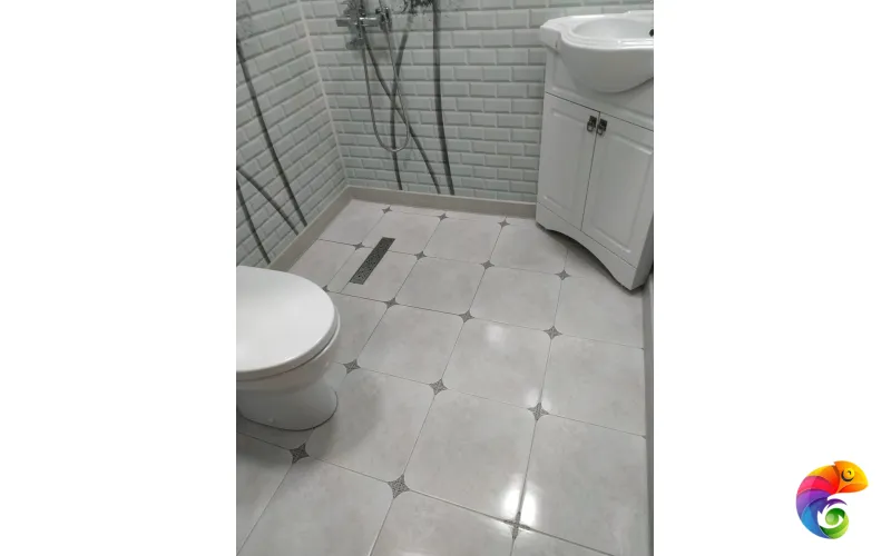Глазурованный керамогранит Cersanit Palmira серый 42x42