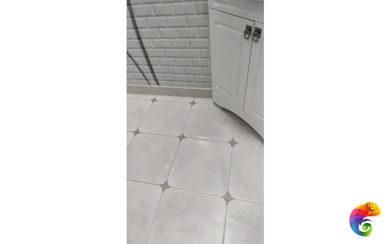 Глазурованный керамогранит Cersanit Palmira серый 42x42