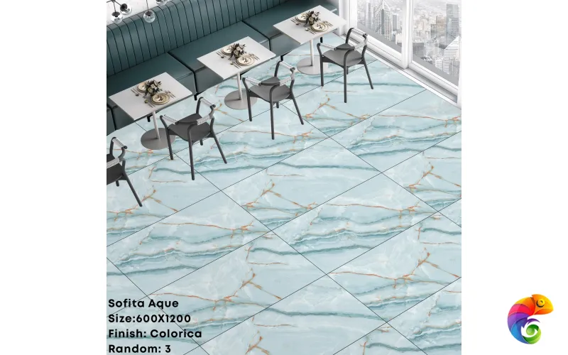 Керамогранит Realistik Sofita Aqua 60x120