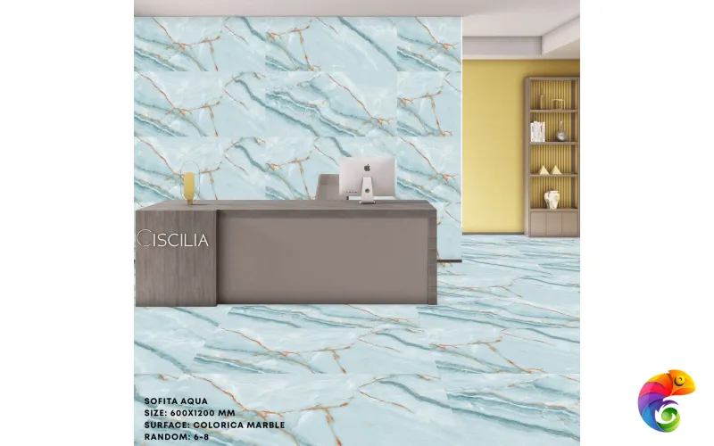 Керамогранит Realistik Sofita Aqua 60x120
