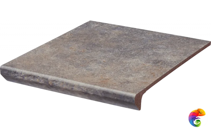 Капинос Ceramika Paradyz Viano Grys Kapinos Stopnica Prosta B1a 30x33