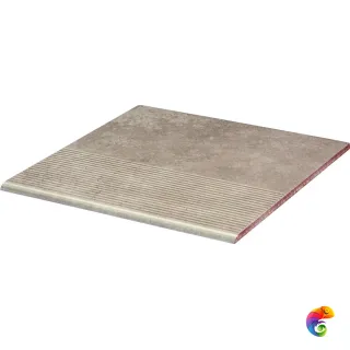 Ступень прямая Ceramika Paradyz Виано бежевая 30x30 (1,17)