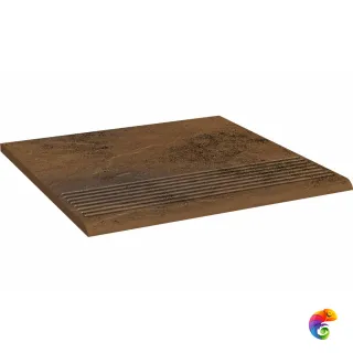 Ступень Ceramika Paradyz Semir Beige stopnica prosta 30х30 (0,9)