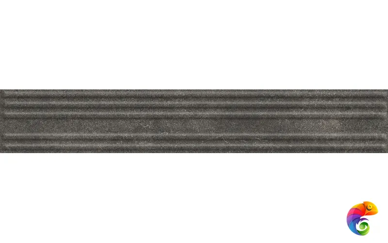 Плитка фасадная Ceramika Paradyz Carrizo Basalt Elewacja Struktura Stripes Mix Mat 40x6,6 (0,79)