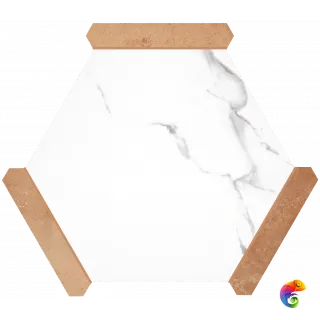 Monopole Menorca Calacatta 22x25