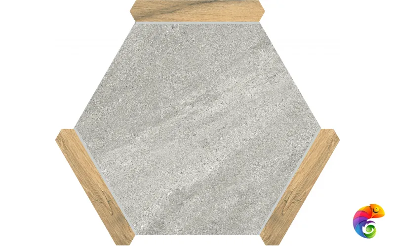 Керамогранит Monopole Sacramento Ceniza Pino 22x25