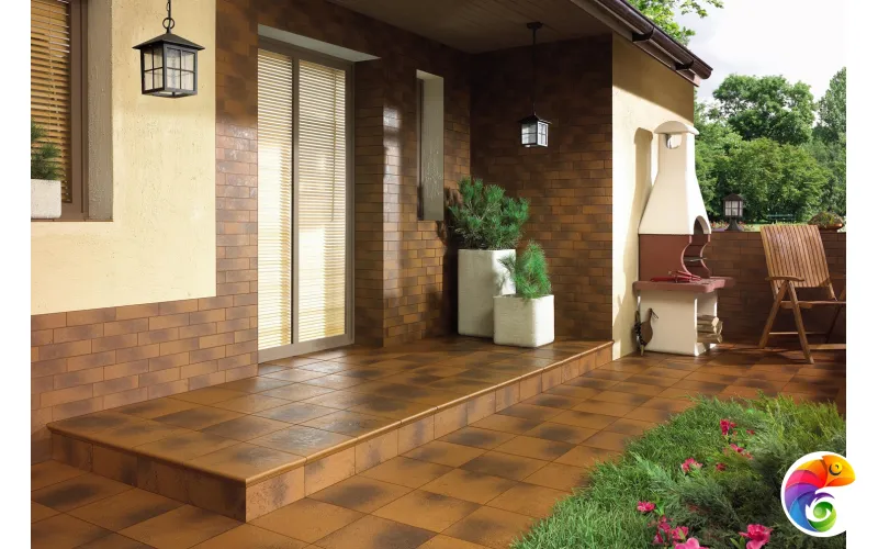 Плитка фасадная Ceramika Paradyz Semir Beige elewacja 24x6,5 (0,72)