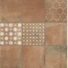 La Platera Kube Quinta Cotto-Carrara 45x45