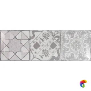 Плитка Monopole Antique gris brillo bisel 10x30