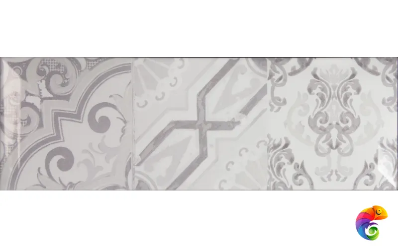 Плитка Monopole Antique gris brillo bisel 10x30