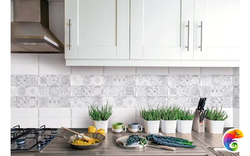 Плитка Monopole Antique gris brillo bisel 10x30