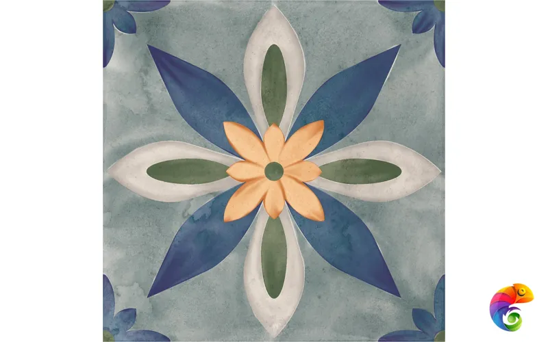 Керамогранит Nanda Tiles Veranda Belia 15x15 (0,5)