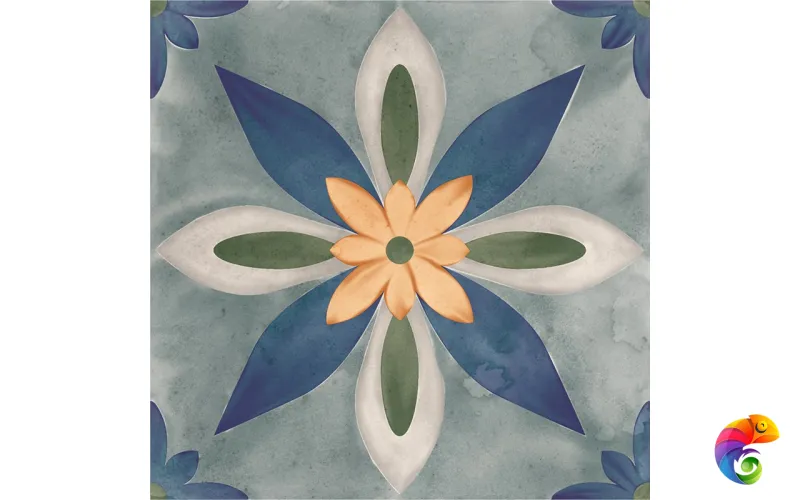 Керамогранит Nanda Tiles Veranda Belia 15x15 (0,5)