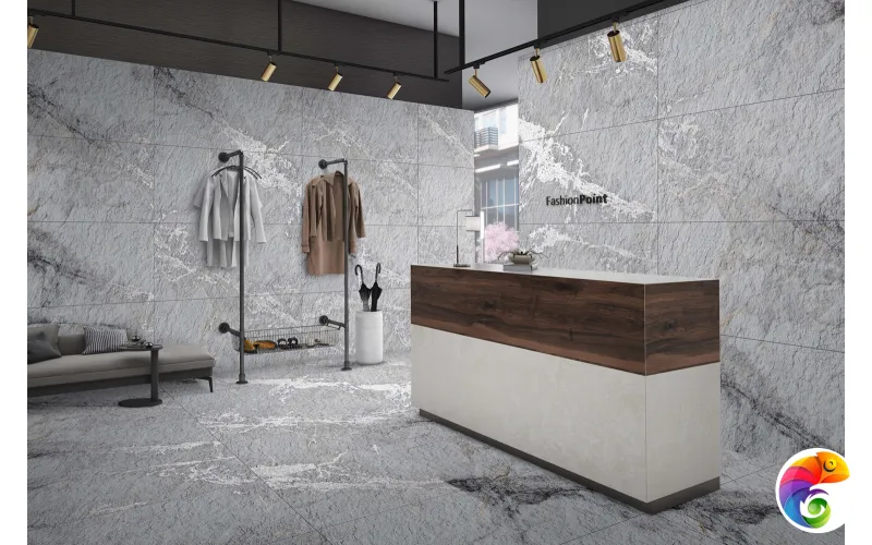 Керамогранит Realistik Cleo White Stonelo Carving 60x120