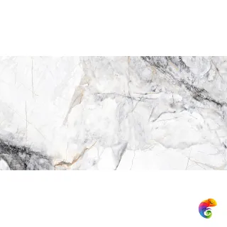 Realistik Cleo White Stonelo Carving 60x120