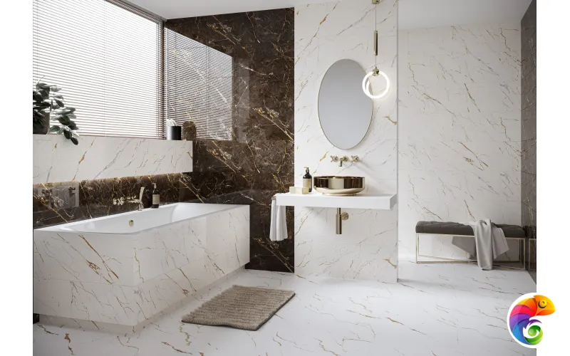 Плитка Ceramika Paradyz Guarda Bianco Rekt Polysk 29,8x89,8