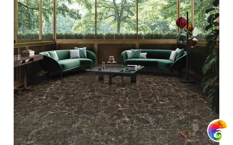 Керамогранит Realistik Imperatore Marrone High Glossy 60x60